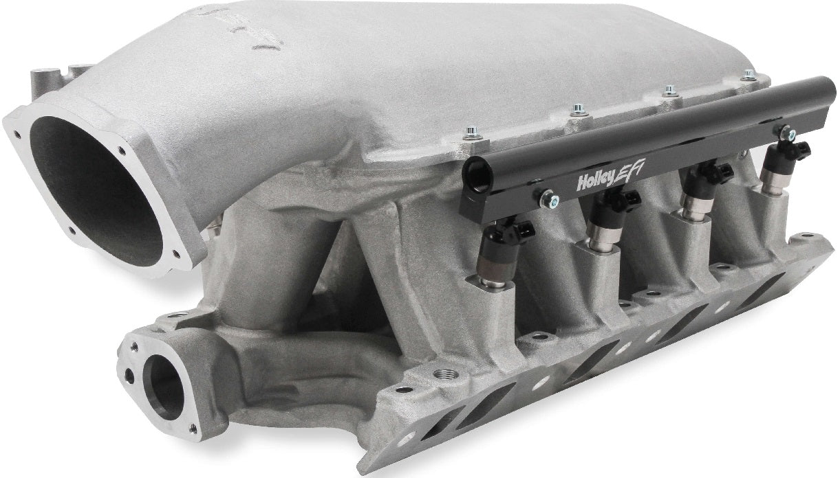 INTAKE MANIFOLD KIT,351W,HI-RAM,95MM,SATIN