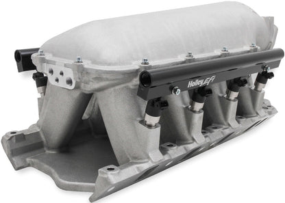 INTAKE MANIFOLD KIT,351W,HI-RAM,95MM,SATIN