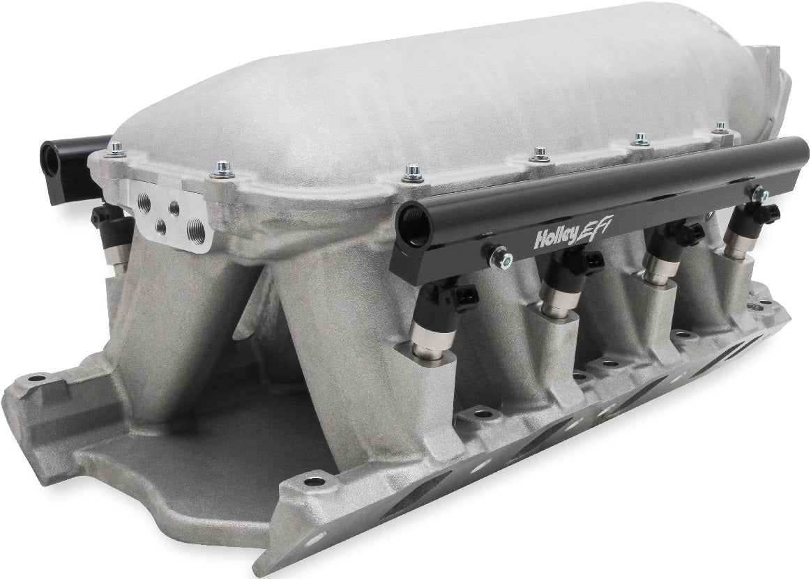 INTAKE MANIFOLD KIT,351W,HI-RAM,105MM,SATIN