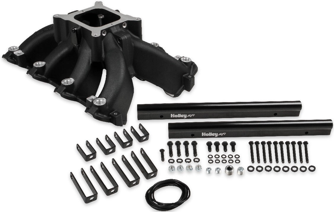 INTAKE MANIFOLD,LS1/2/6,SINGLE-PLANE,4150,SPLIT,FR,BLACK