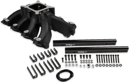 INTAKE MANIFOLD,LS1/2/6,SINGLE-PLANE,4150,SPLIT,FR,BLACK
