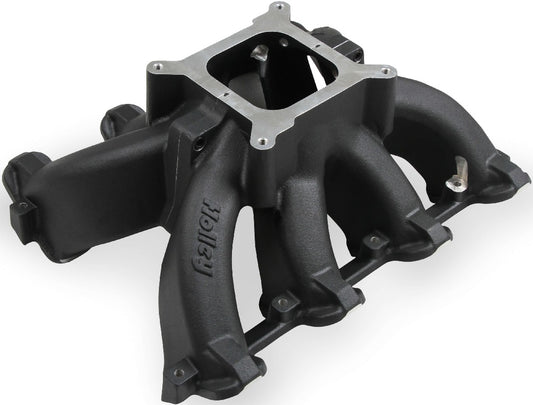 INTAKE MANIFOLD,LS1/2/6,SINGLE-PLANE,4150,SPLIT,BLACK