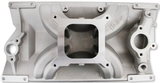 INTAKE MANIFOLD,SBC,96-02 L31 VORTEC,SINGLE-PLANE,4150,SATIN