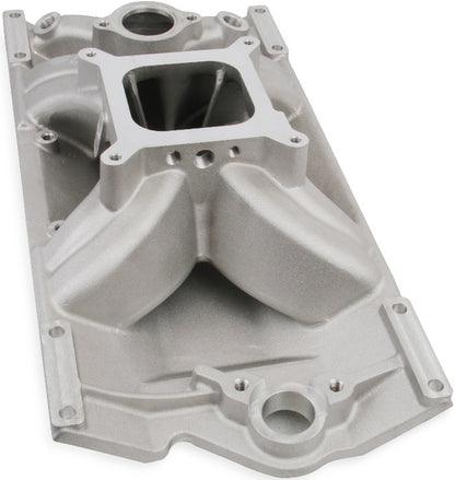 INTAKE MANIFOLD,SBC,96-02 L31 VORTEC,SINGLE-PLANE,4150,SATIN