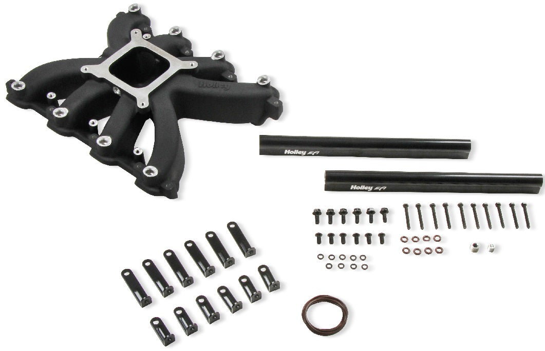 INTAKE MANIFOLD,LS7,SINGLE-PLANE,4150,SPLIT,FR,BLACK