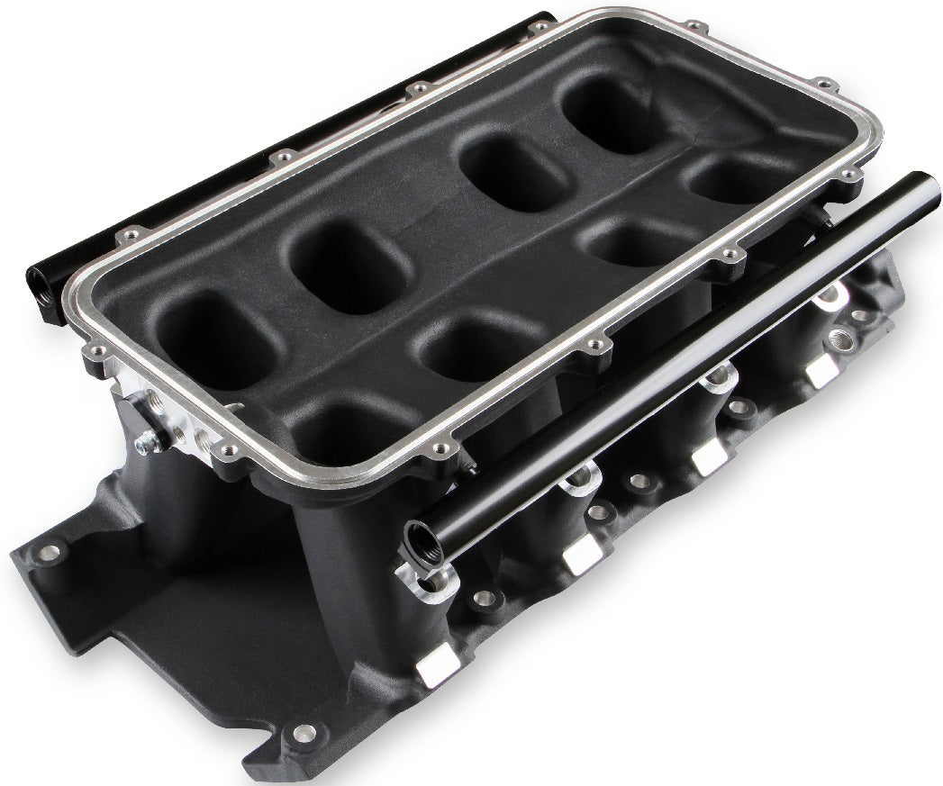 INTAKE MANIFOLD KIT,302W 8.2,HI-RAM,105MM,BLACK