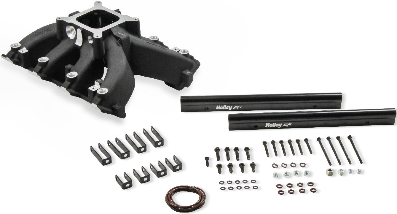 INTAKE MANIFOLD,LS3/L92,SINGLE-PLANE,4150,SPLIT,FR,BLACK
