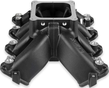 INTAKE MANIFOLD,LS1/2/6,SINGLE-PLANE,4500,SPLIT,W/FUEL RAILS,BLACK