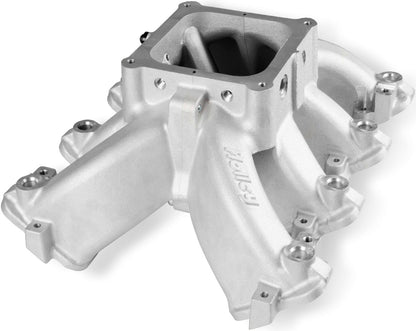INTAKE MANIFOLD,LS1/2/6,SINGLE-PLANE,4500,SPLIT,W/FUEL RAILS,SATIN