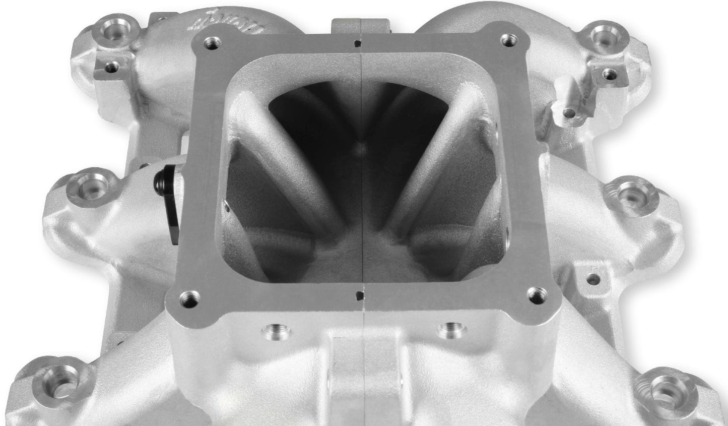 INTAKE MANIFOLD,LS1/2/6,SINGLE-PLANE,4500,SPLIT,W/FUEL RAILS,SATIN