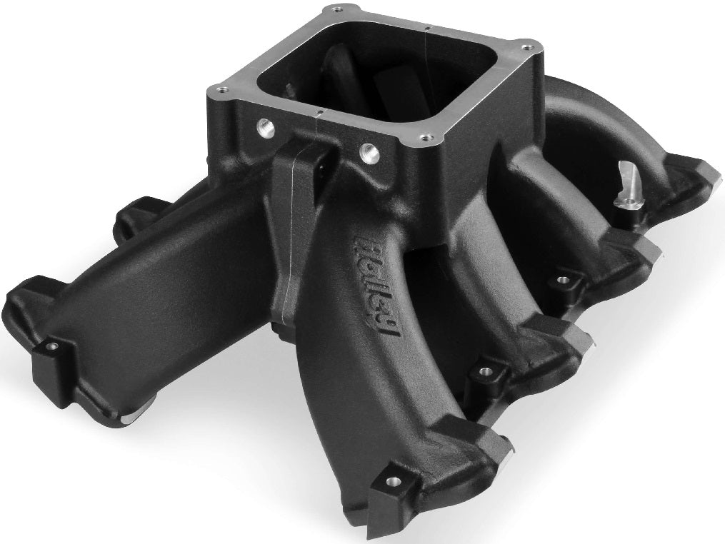 INTAKE MANIFOLD,LS1/2/6,SINGLE-PLANE,4500,SPLIT,BLACK
