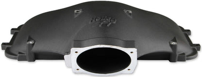 LID,CAST HI RAM SIDE ENTRY,BLACK,FORD 302-351W WITH GM 105MM THROTTLE