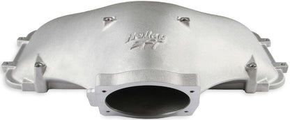 LID,CAST HI RAM SIDE ENTRY,SILVER,FORD 302-351W WITH GM 105MM THROTTLE