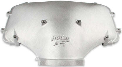 LID,CAST HI RAM SIDE ENTRY,SILVER,FORD 302-351W WITH GM 95MM THROTTLE