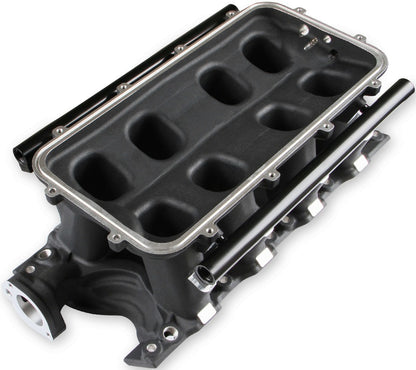 INTAKE MANIFOLD KIT,302W,HI-RAM,95MM,SIDE MOUNT,BLACK