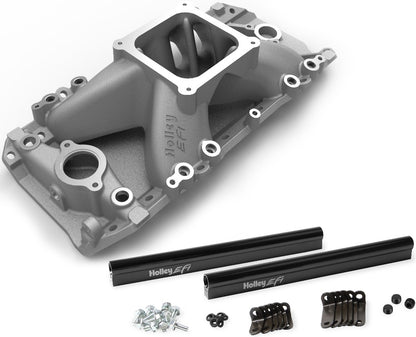 INTAKE MANIFOLD,BBC,OVAL,SINGLE-PLANE,4500,FR,SATIN