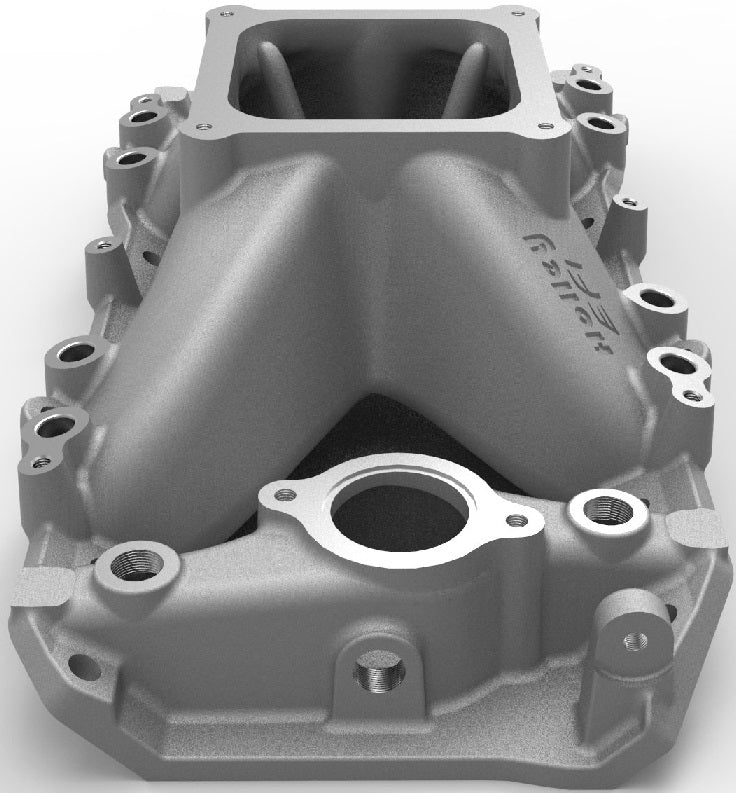 INTAKE MANIFOLD,BBC,OVAL,SINGLE-PLANE,4500,FR,SATIN