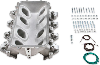 MANIFOLD BASE & RAILS,LS1/2/6,TF,SATIN