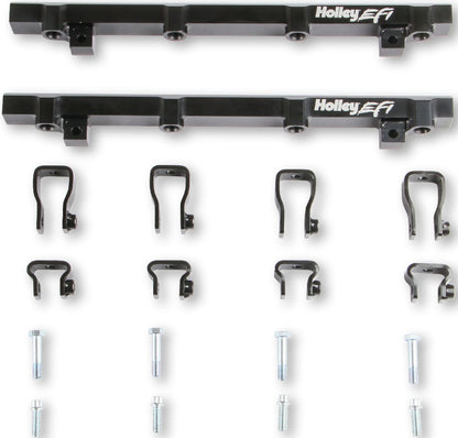 MANIFOLD BASE & RAILS,LS1/2/6,FF,BLACK