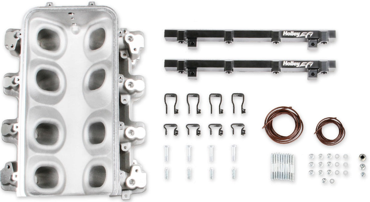 MANIFOLD BASE & RAILS,LS1/2/6,FF,SATIN