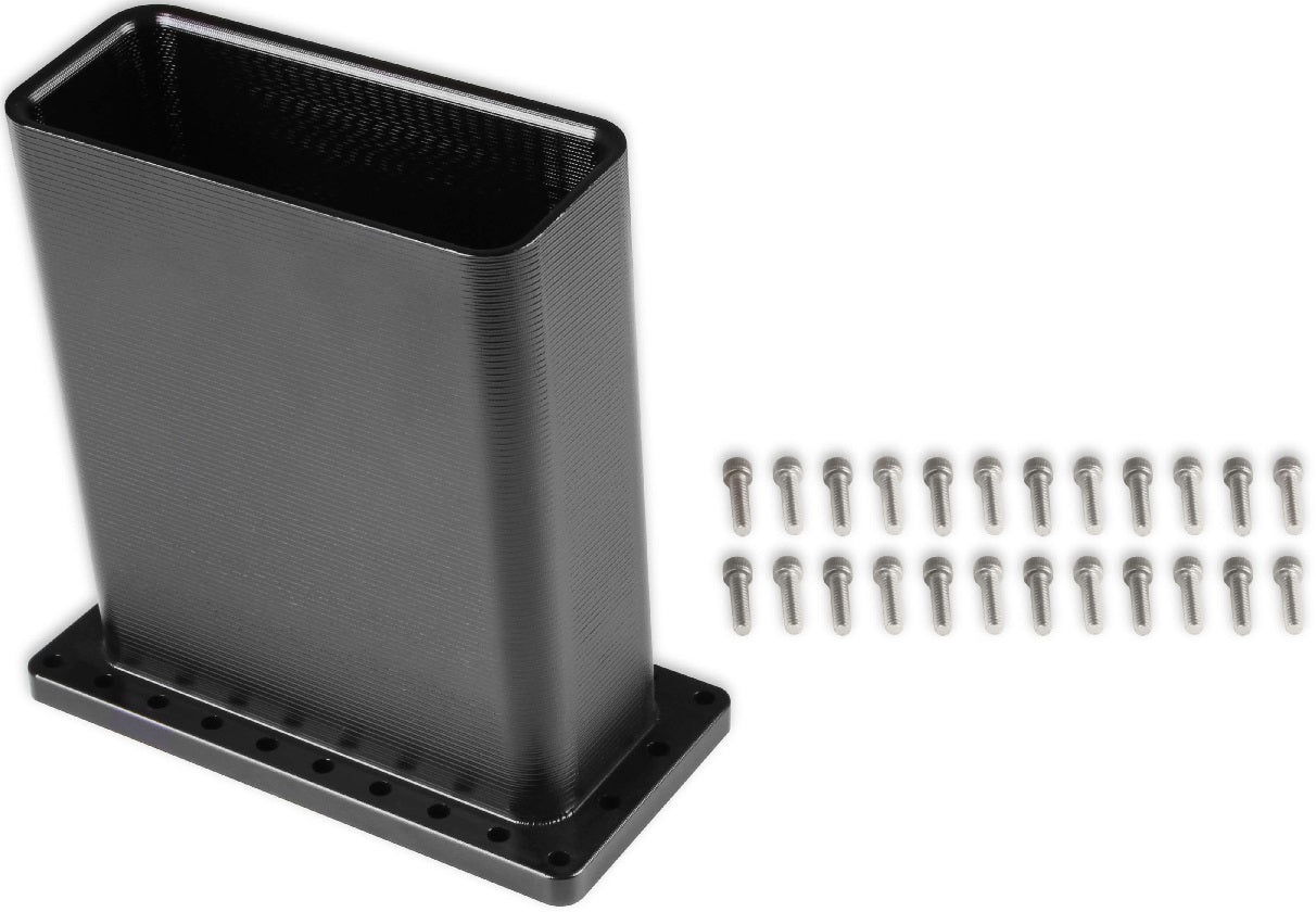 LS LO-RAM BILLET BURST PANEL DUCT,BLACK