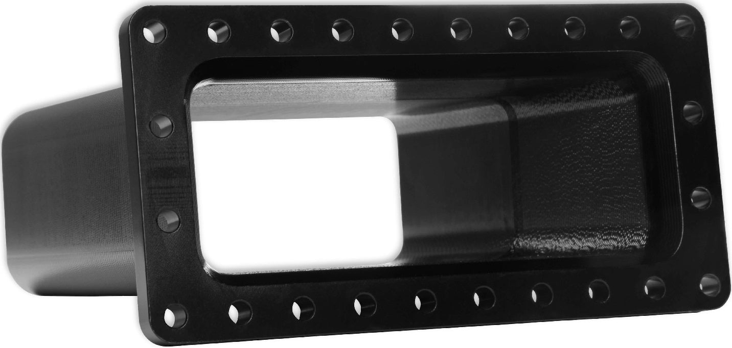 LS LO-RAM BILLET BURST PANEL DUCT,BLACK
