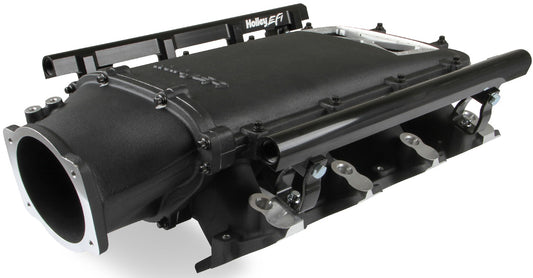 INTAKE MANIFOLD KIT,LS1/2/6,LO-RAM,BURST FLANGE,BLACK