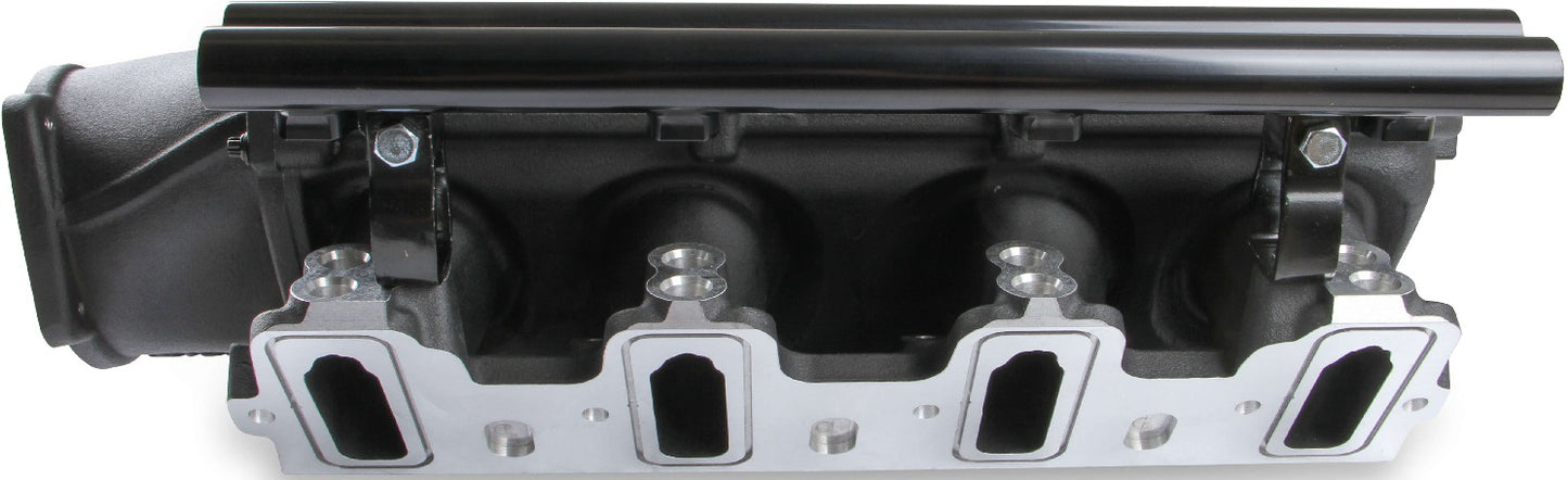 INTAKE MANIFOLD KIT,LS1/2/6,DUAL INJ, LO-RAM,BURST FLANGE,BLACK