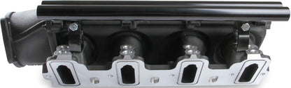INTAKE MANIFOLD KIT,LS1/2/6,DUAL INJ, LO-RAM,BURST FLANGE,BLACK