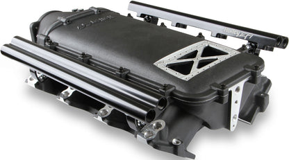 INTAKE MANIFOLD KIT,LS1/2/6,DUAL INJ, LO-RAM,BURST FLANGE,BLACK