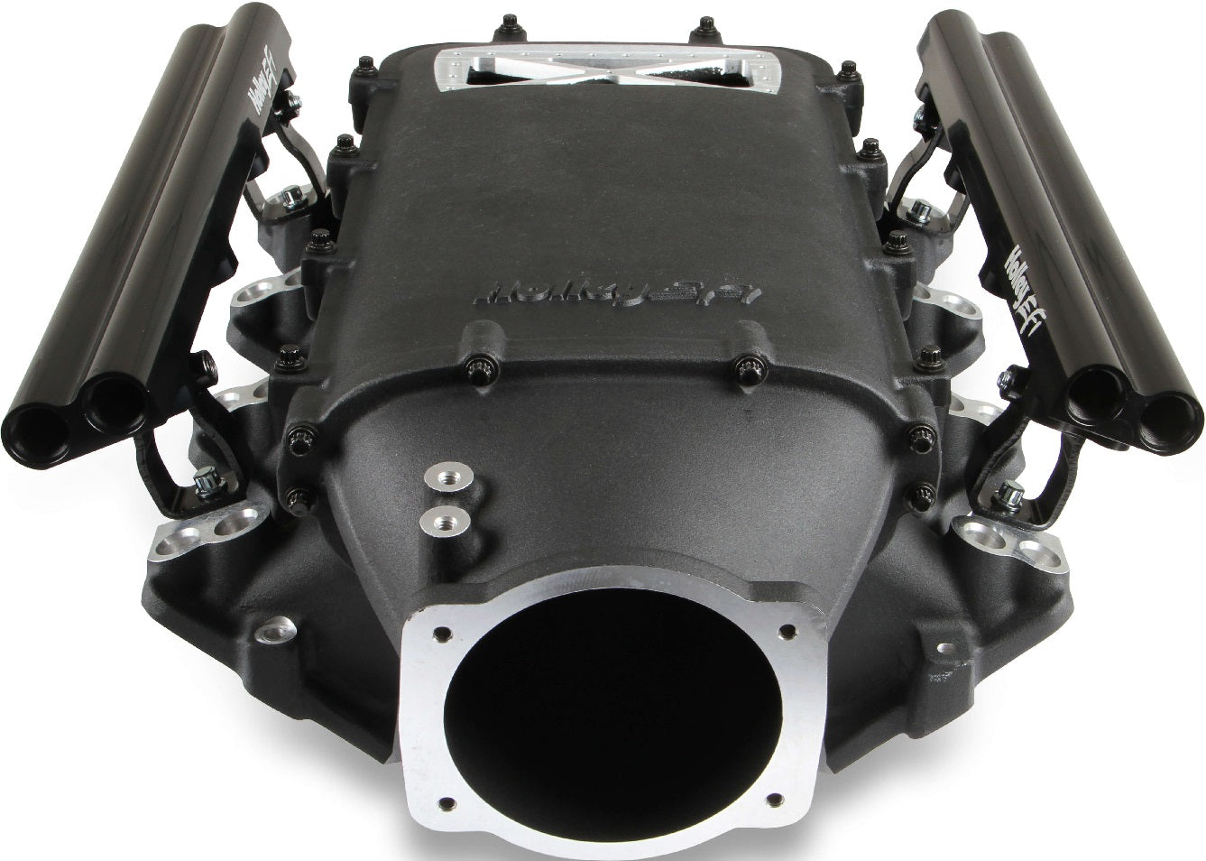 INTAKE MANIFOLD KIT,LS1/2/6,DUAL INJ, LO-RAM,BURST FLANGE,BLACK