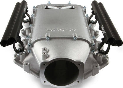 INTAKE MANIFOLD KIT,LS1/2/6,DUAL INJ, LO-RAM,BURST FLANGE,SATIN