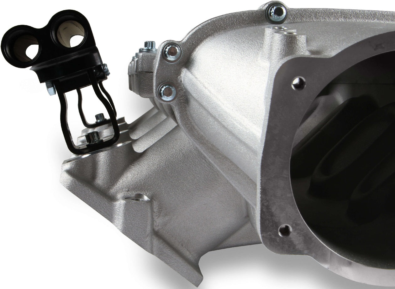 INTAKE MANIFOLD KIT,LS1/2/6,DUAL INJ, LO-RAM,BURST FLANGE,SATIN