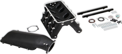 EFI HEMI HI-RAM MANIFOLD,95MM THROTTLE BODY,BLACK