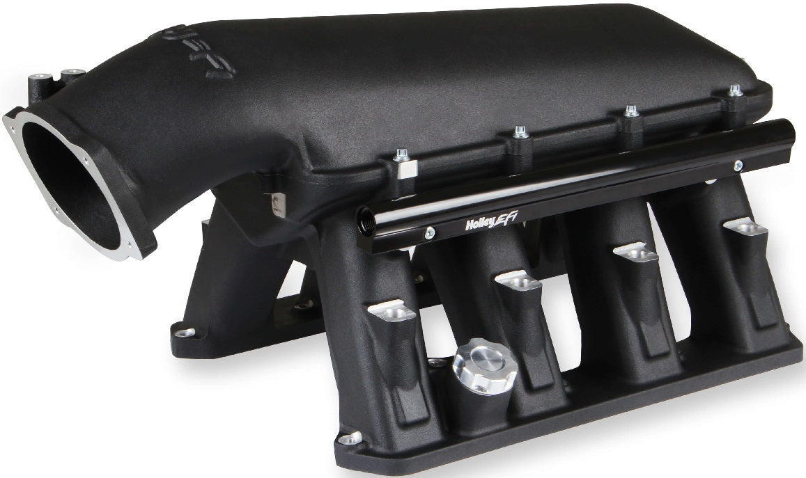 EFI HEMI HI-RAM MANIFOLD,105MM THROTTLE BODY,BLACK
