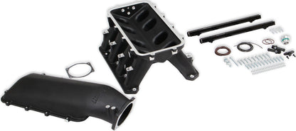 EFI HEMI HI-RAM MANIFOLD,105MM THROTTLE BODY,BLACK