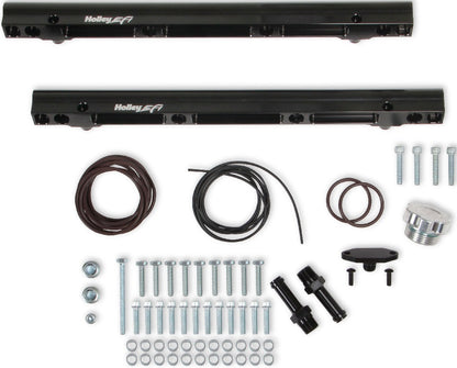 EFI HEMI HI-RAM MANIFOLD,105MM THROTTLE BODY,BLACK