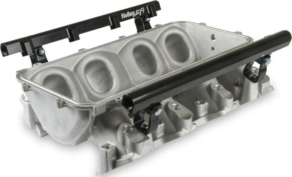 MANIFOLD BASE,RAILS,LS3,LO-RAM,TOP,SINGLE,SATIN