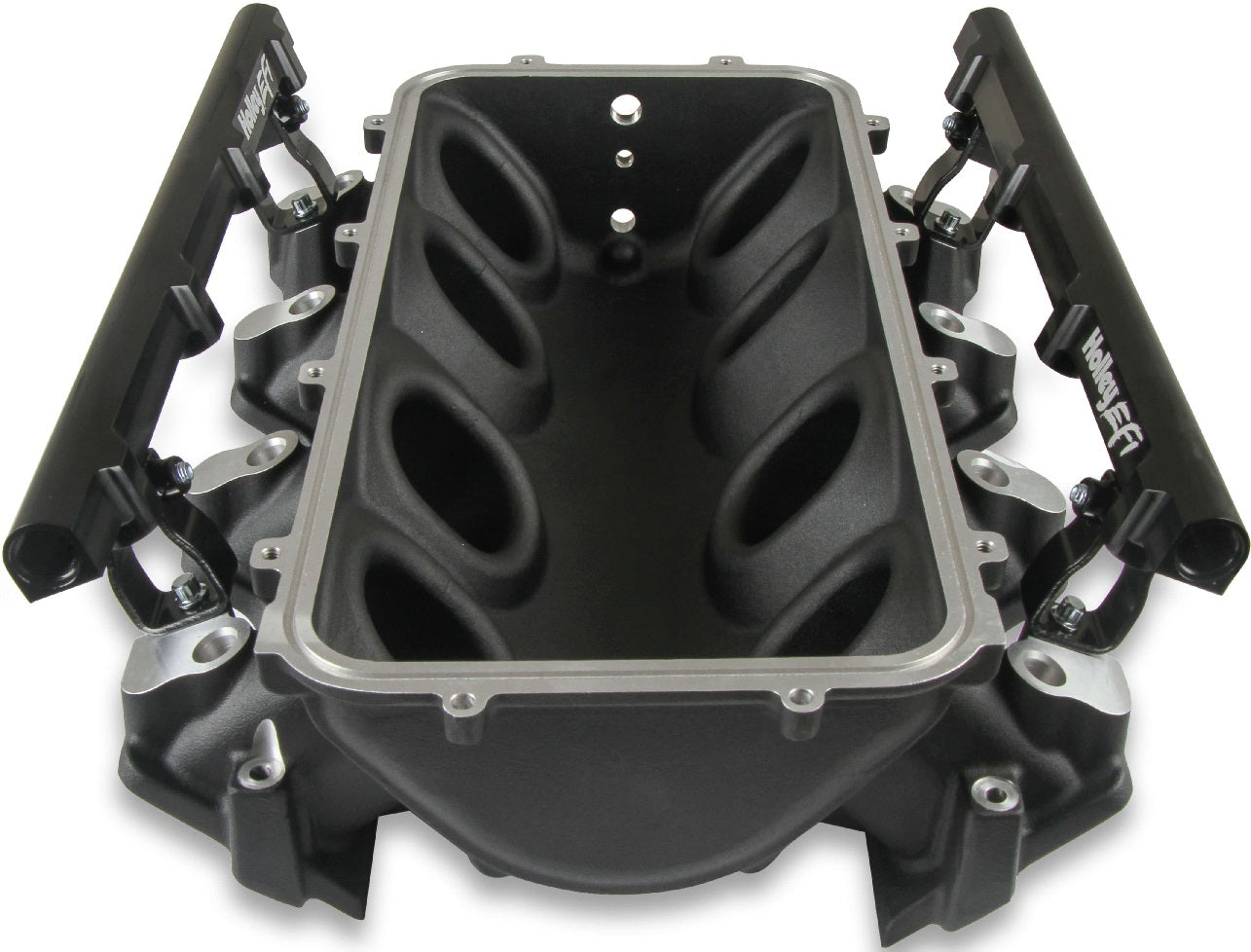 MANIFOLD BASE,RAILS,LS3,LO-RAM,TOP,SINGLE,BLACK