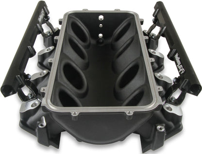 MANIFOLD BASE,RAILS,LS3,LO-RAM,TOP,SINGLE,BLACK