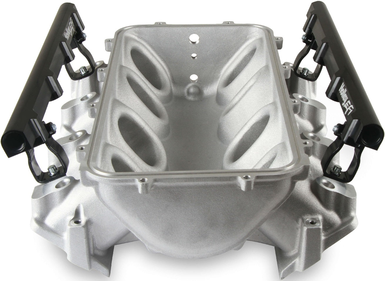 MANIFOLD BASE,RAILS,LS3,LO-RAM,TOP,SINGLE,SATIN