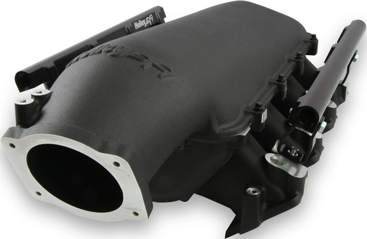 INTAKE MANIFOLD KIT,LS3,LO-RAM,TOP FEED,BLACK