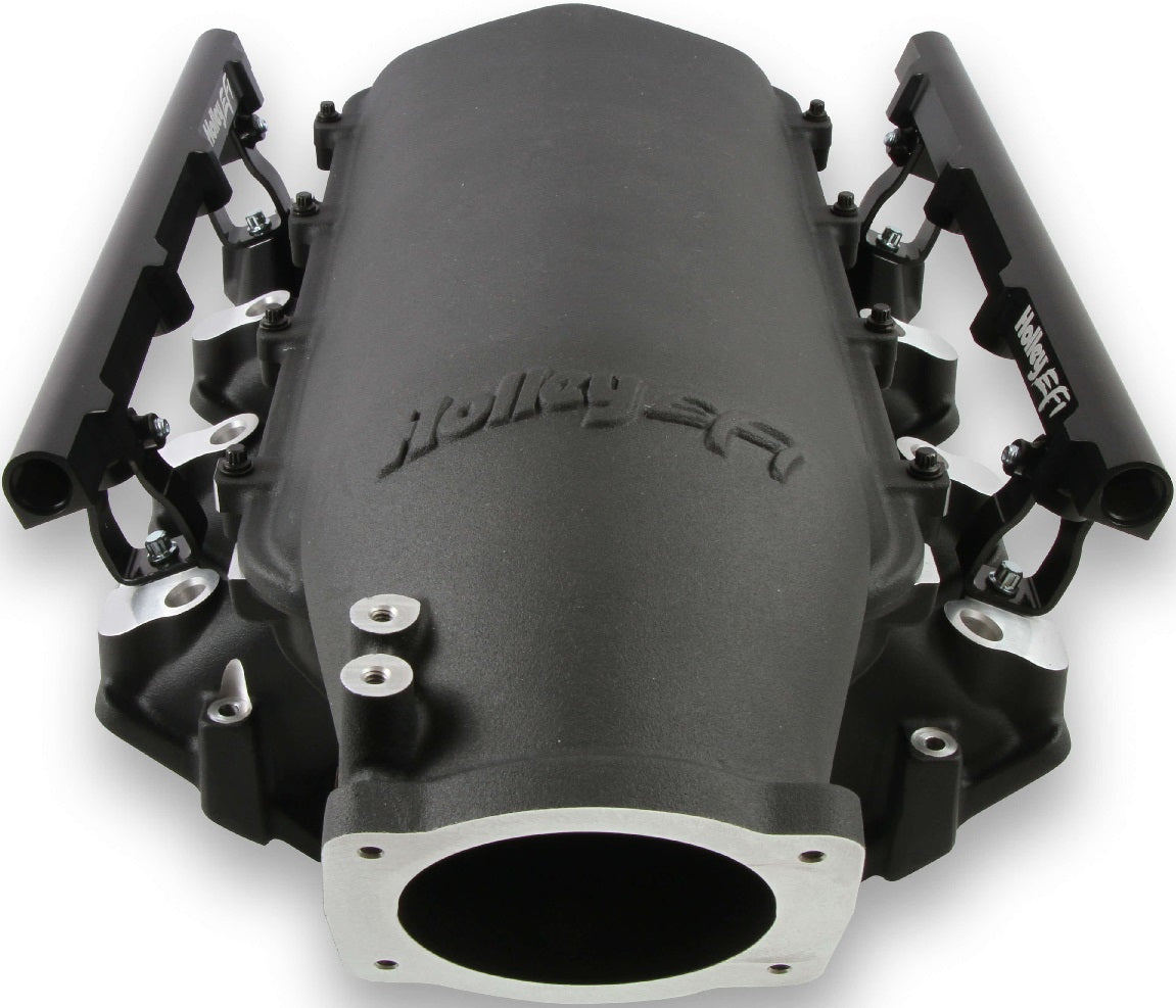 INTAKE MANIFOLD KIT,LS3,LO-RAM,TOP FEED,BLACK