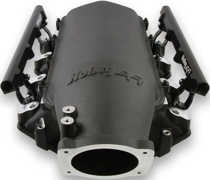 INTAKE MANIFOLD KIT,LS3,LO-RAM,TOP FEED,BLACK