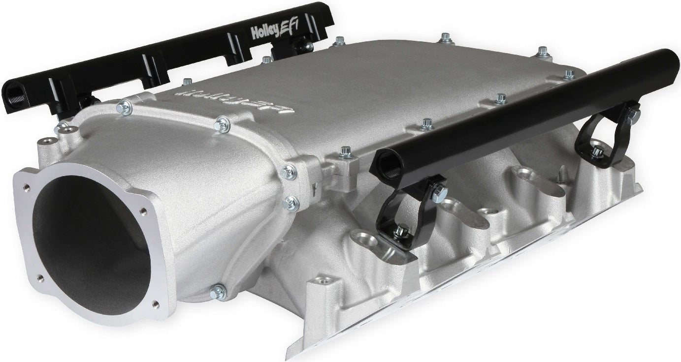 INTAKE MANIFOLD KIT,LS3,LO-RAM,FRONT FEED,SATIN