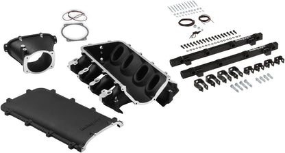 INTAKE MANIFOLD KIT,LS3,LO-RAM,FRONT FEED,BLACK