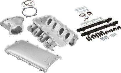 INTAKE MANIFOLD KIT,LS3,LO-RAM,FRONT FEED,SATIN