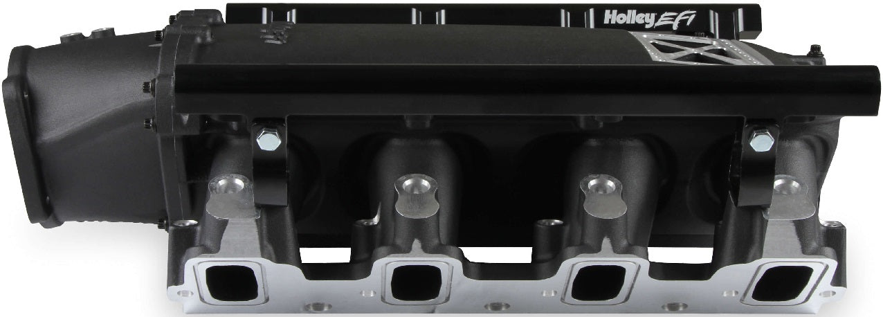 MANIFOLD KIT,LS3,LO-RAM,SINGLE,BURST FLANGE,BLACK