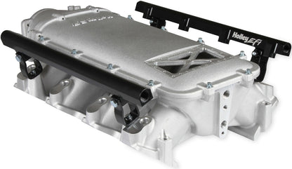 MANIFOLD KIT,LS3,LO-RAM,SINGLE,BURST FLANGE,SATIN