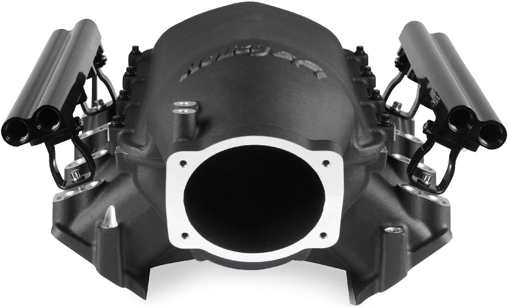 INTAKE MANIFOLD KIT,LS3,LO-RAM,DUAL,TOP FEED,BLACK